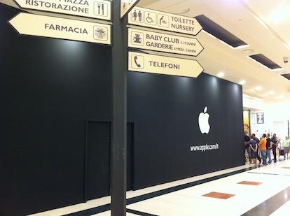 Si avvicina l’apertura del nuovo Apple Store al centro commerciale Fiordaliso