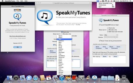SpeakMyTunes disponibile nel Mac AppStore