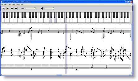 midisheetmusic Midi Sheet Music: da basi midi a spartiti musicali