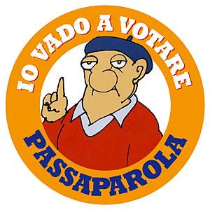 Io vado a votare, passaparola