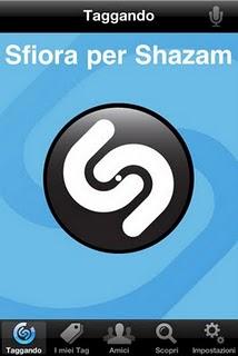 Tagga la tua musica preferita con l'app Shazam Encore.