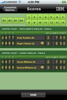 L'app ufficiale di Wimbledon 2011. L'app ufficiale di Wimbledon 2011.