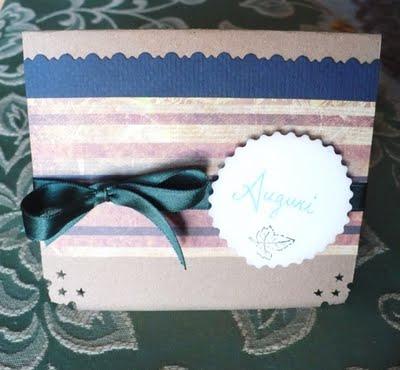 Biglietti d'auguri: il Femminile e il Sobrio - Card making two styles Biglietti d'auguri: il Femminile e il Sobrio - Card making two styles