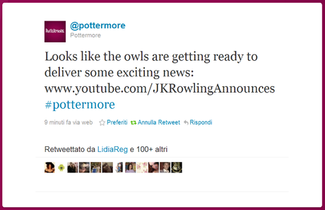 Pottermore: Il Nuovo Progetto Della Rowling