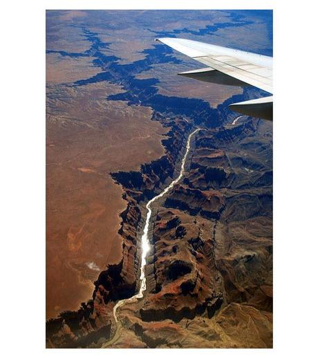 grand canyon 100 Exquisite Airplane Window Shots