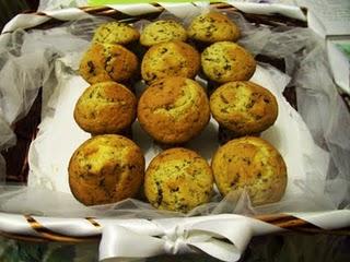 Muffin con gocce di cioccolato