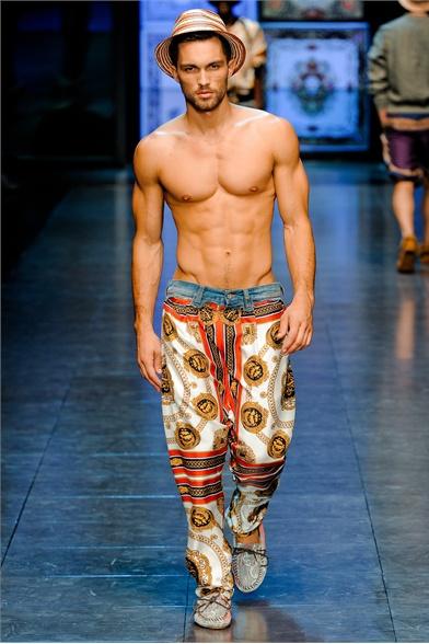 D&G;, barocco pop [MilanoModaUomo SS2012]