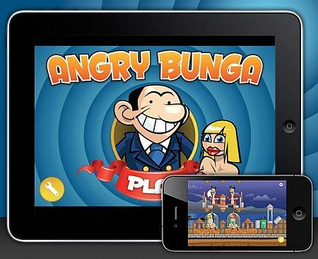 Arriva Angry Bunga: Il Bunga Bunga in stile Angry Birds!