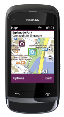Singapore:  C2-03 – Nokia Maps per i nuovi telefoni S40