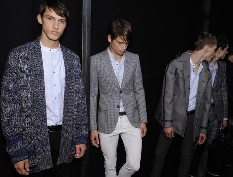 Gucci, an English man in Milan [backstage pics] [MilanoModaUomo SS 2012]