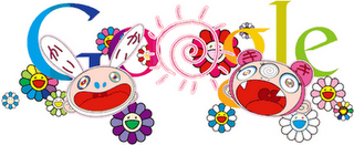Il Google Doodle di Takashi Murakami per il solstizio d'estate