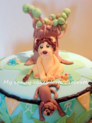 Lion cake- Torta leoncino