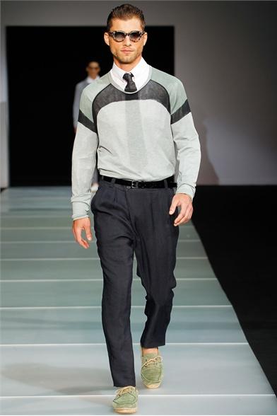 [Fashion Show] Milano Moda Uomo: Giorgio Armani P/E 2012