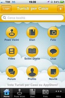 Aggiornamento per l'app Turisti per Caso