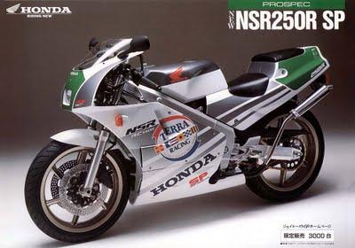Vintage Brochures - Honda NSR 250 SP Terra Racing 1989 (JPN)