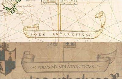 Planisfero Castiglioni. Carta del navigare