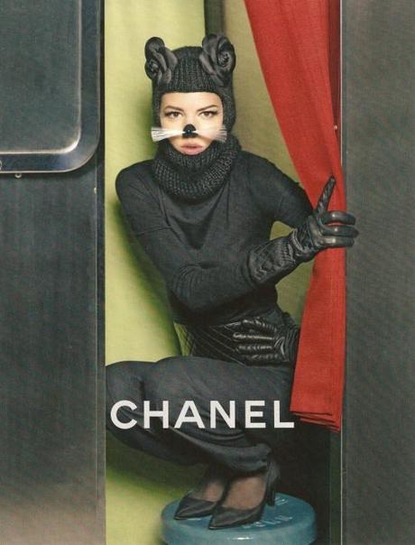 Altra Immagine per la Campagna Pubblicitaria Chanel A/I 2012