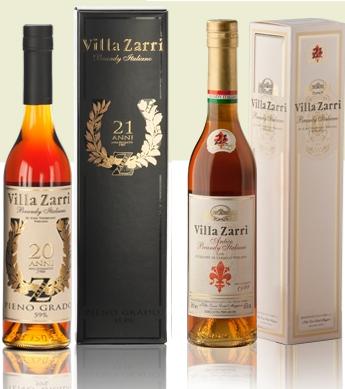 Un brandy al tabacco. Villa Zarri.