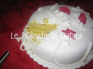 Torta con le rose per un'occasione speciale...