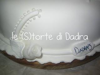 Torta con le rose per un'occasione speciale...