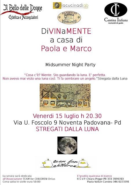 Il PicNic di mezzanotte per Team for Children Il PicNic di mezzanotte per Team for Children