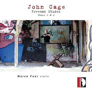 Marco Fusi  omaggia  J. Cage al violino -  Freeman Etudes