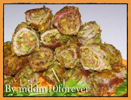 INVOLTINI A DOPPIA IMPANATURA INVOLTINI A DOPPIA IMPANATURA