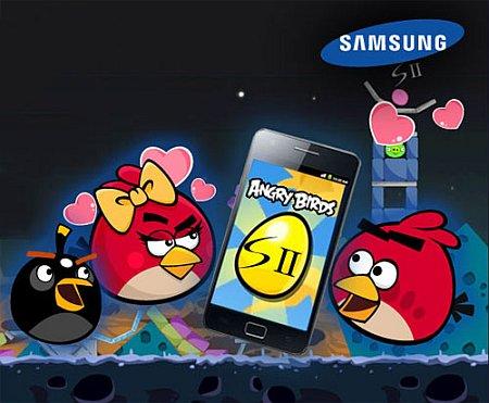 Samsung Galaxy SII e il Golden Egg in Angry Birds!