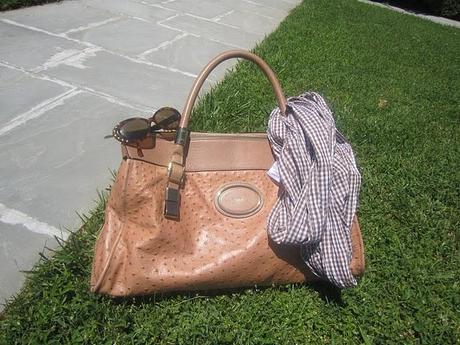 Beige and checked.... Beige and checked....