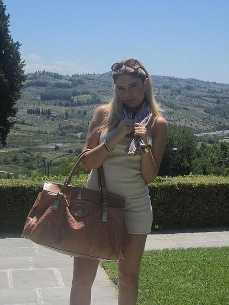 Beige and checked.... Beige and checked....