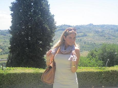 Beige and checked.... Beige and checked....