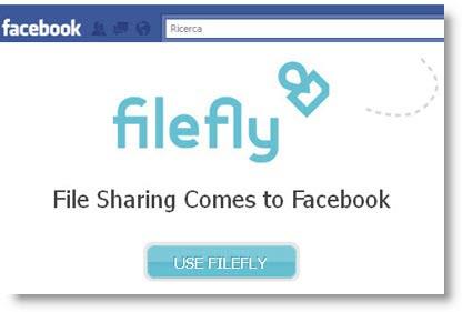 filefly Filefly: condivisione file su Facebook 