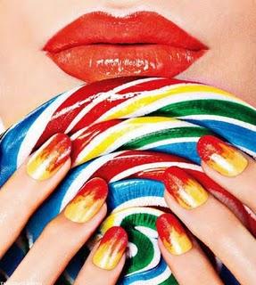 {Candy nails}