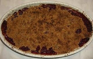 Crumble di lamponi per bambini