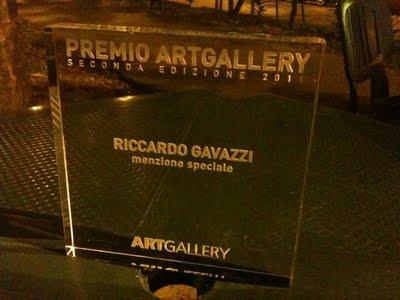 A Riccardo Gavazzi menzione speciale al Premio ArtGallery...