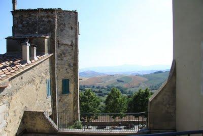 dalla finestra del Sindaco di San Casciano dei Bagni dalla finestra del Sindaco di San Casciano dei Bagni