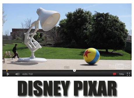 Visitando gli uffici della Pixar accompagnati dal Willwoosh. VIDEO