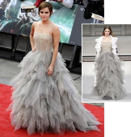 Red Carpet// Emma Watson at Harry Potter and the Deathly Hallows Première