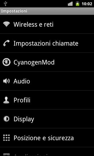 Cyanogenmod 7.1 RC1 sul mio Nexus