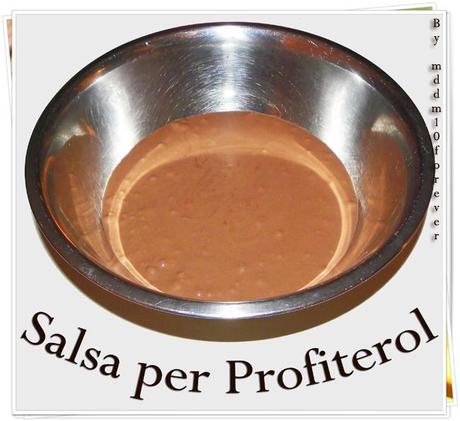 SALSA PER PROFITEROL SALSA PER PROFITEROL