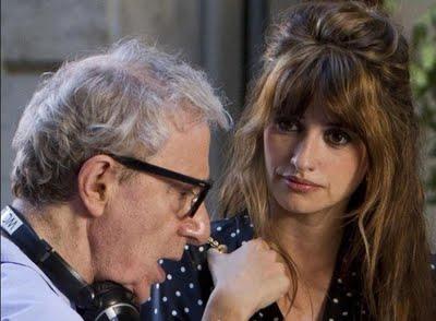 Penelope Cruz in Dolce & Gabbana sul set di Woody Allen