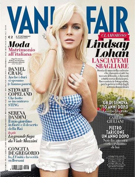 Lindsay Lohan su Vanity Fair