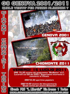 G8 Genova 2001/2011 - Quale verità per Piazza Alimonda?