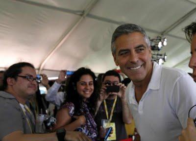Clooney con un'altra a Venezia tra i canali: non sarà la Canalis
