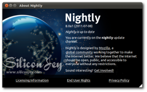 Firefox 8.0 è ufficialmente Nightly: proviamolo!