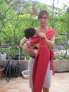 Mei tai: come usarlo sulla schiena. Modalità di carico 1 Mei tai: come usarlo sulla schiena. Modalità di carico 1