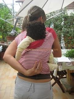 Mei tai: come usarlo sulla schiena. Modalità di carico 1 Mei tai: come usarlo sulla schiena. Modalità di carico 1