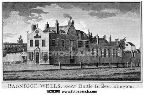 Bagnigge Wells: spa di tendenza nell'Inghilterra del  XVIII secolo