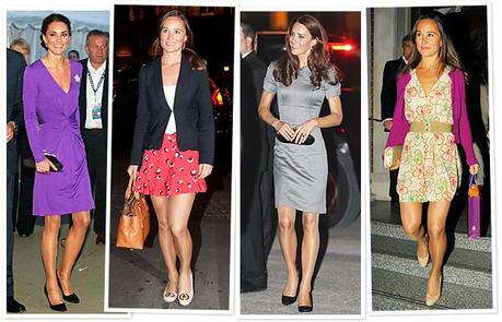 Kate&Pippa; Middleton e i collant color carne