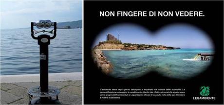 “Non fingere di non vedere”: una campagna per Legambiente contro le ecomafie